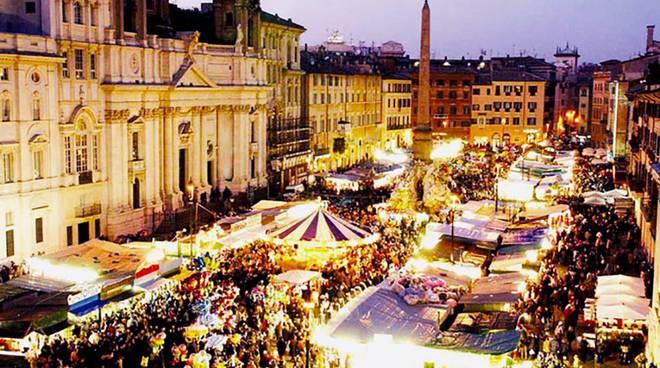 mercato natalizio piazza navona