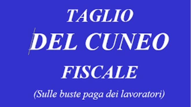 taglio del Cuneo fiscale 